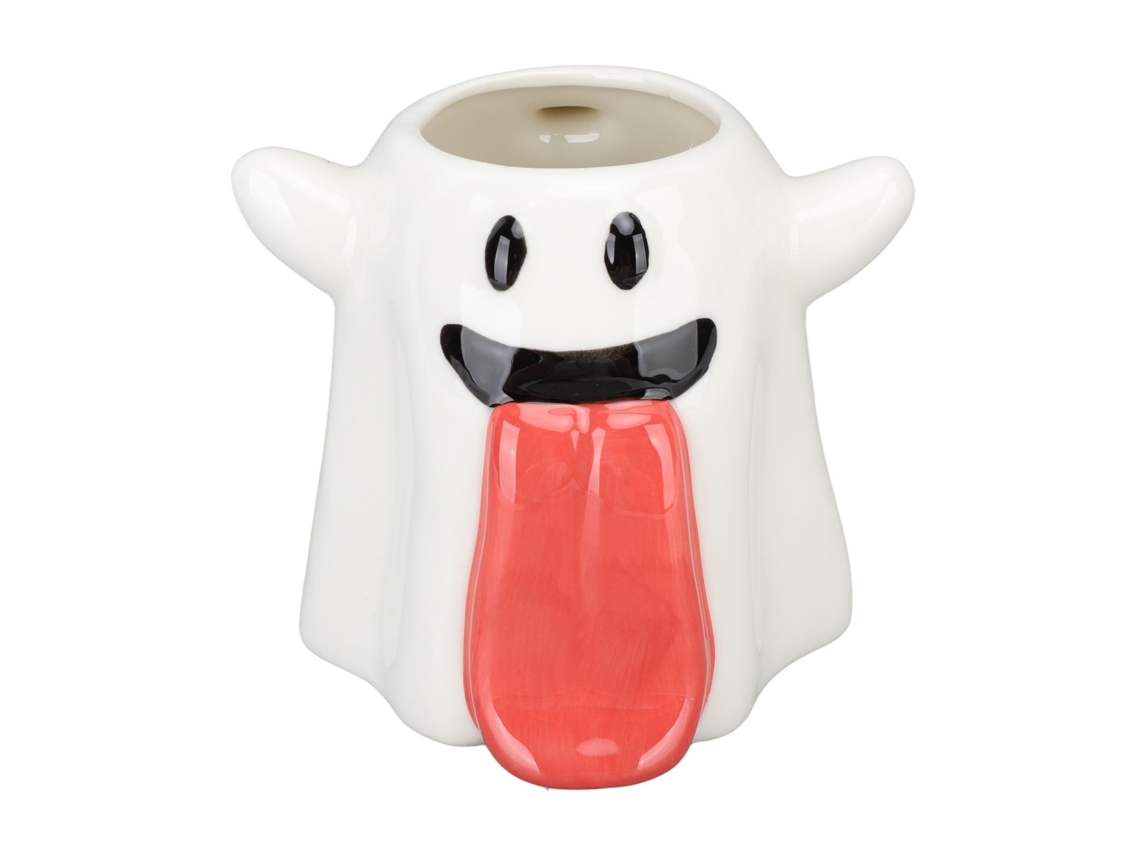 Caneca LAXISCREED Fantasma Cerâmica Fofa para Café Chá Leite
