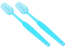Lurelia Pack De 2 Escovas Para Costas Para Duche, Pega Ergonómica