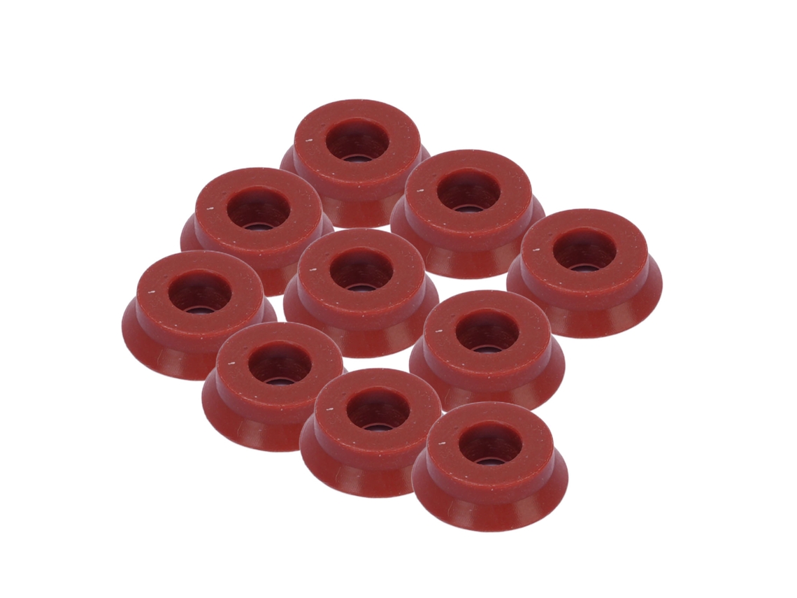 Primerox 10 Selos de Silicone para Vazamento Vazamento para Máquina de Café Acessório Resistente a Altas Temperaturas