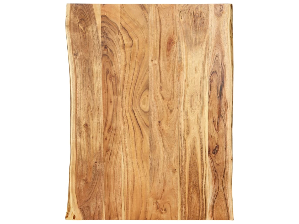 Tampo De Mesa 80x X2,5 Cm Madeira De Acãcia Maciã§a DKD HOME DECOR (50 60)