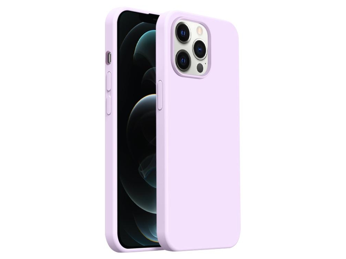Capa De Silicone Líquido Ultra Fina Para Iphone 12 Pro Max - Cobertura Total - Magsafe