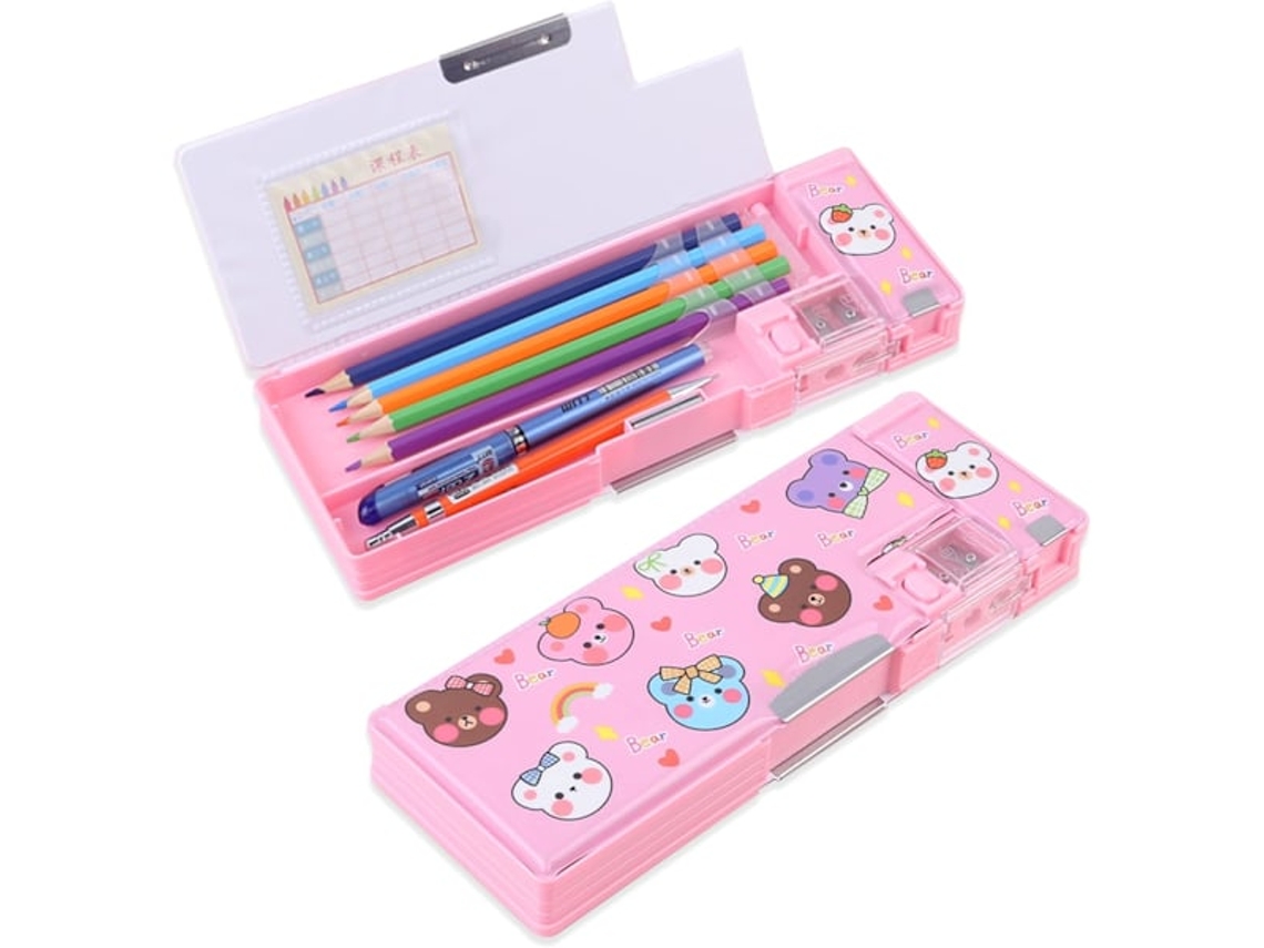 Estojo para Lápis, Dobrável, Multifuncional, Meninas, Meninos AQUAFORGE
