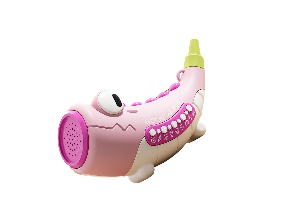 Lurelia Brinquedo Musical Infantil Para A Partir De 3 Anos Com Colorido, 20 X 10cm E 94 Polegadas