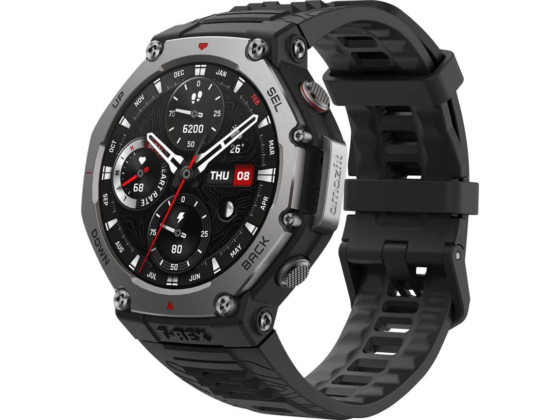 Smartwatch AMAZFIT Hyrox T-REX 3 (1,5'' - AMOLED - Preto)
