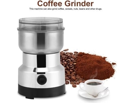 Máquina fresadora de grãos de café de aço inoxidável 220V, escritório doméstico SOONHUA