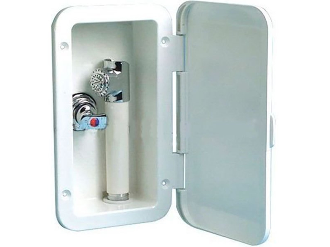 Misturador de Chuveiro com Caixa 2.5 M Brancogoldenship
