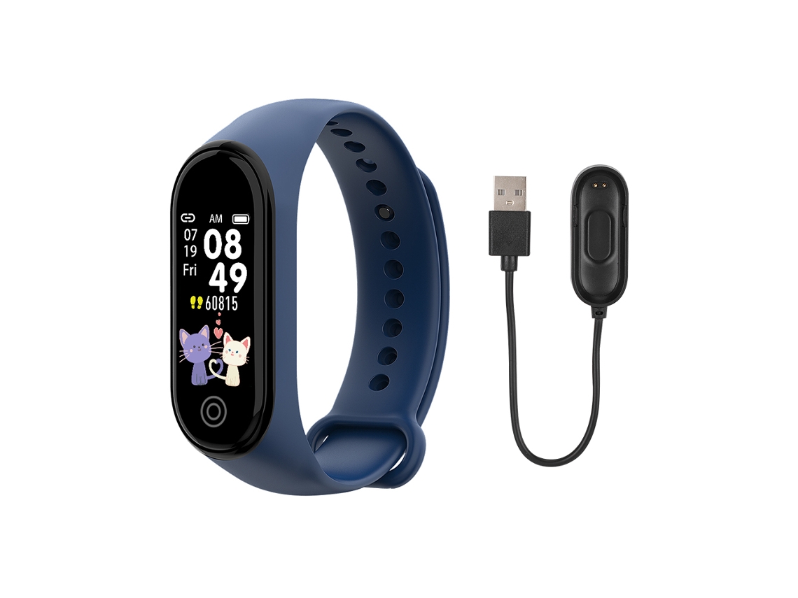 Pulseira Inteligente Pulseira Esportiva Inteligente Rd05 Azul EOOCOO (monitoramento Esportivo Bluetooth 4.0)