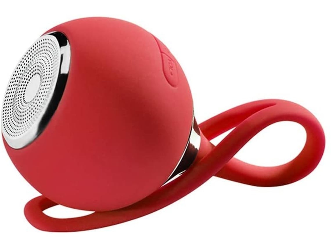 Coluna Bluetooth VEANXIN Speaker0120H13 Vermelho