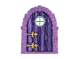 Porta De Fada Decorativa Para Jardim E Pátio Adorno