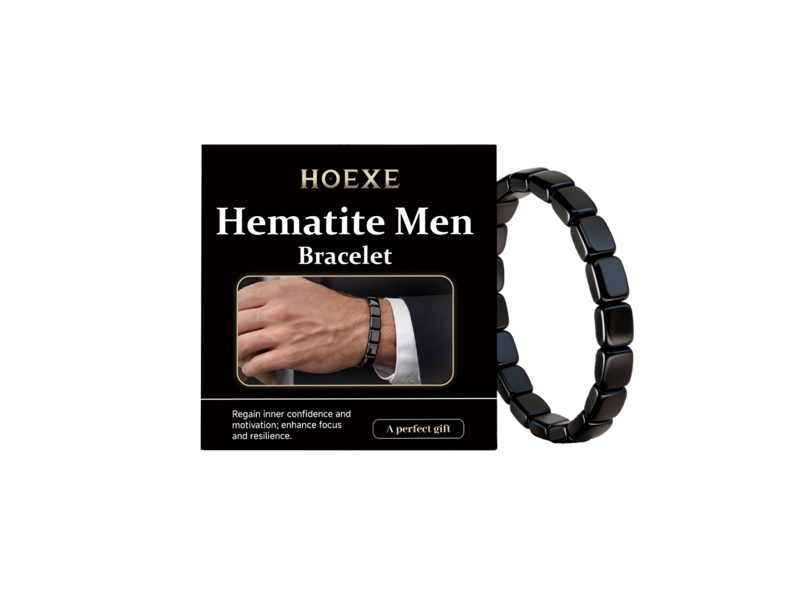 Pulseira Hematita Masculina Original