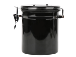Pote Hermético de Aço Inoxidável 1.5l com Válvula para Café Grãos Chá S/MARCA