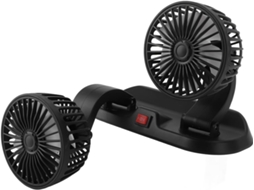 Ventilador De Cabeceira Com 3 Velocidades, Função Névoa E Dupla