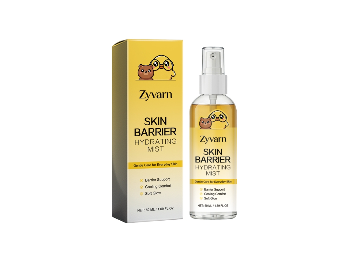 Spray Hidratante Zyvarn com Vitamina C para Pele Facial Elástica, Suave e Radiante