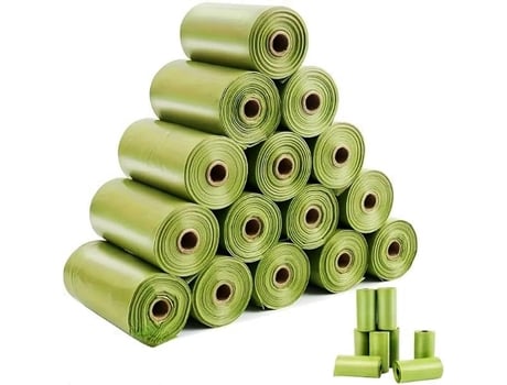 900 Sacos para animais de estimação para cães, sacos para resíduos de caça resistentes a vazamentos, 33 x 22 cm, 1 litro, Coda (900)