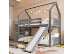 Beliche Lar 90x200 Escada Acabamento Cinza