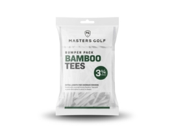 Pinos de Bambu Masters 83 mm branco pacote com 85 unidades BRILVIBERA