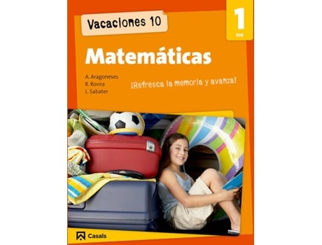 Livro Vacaciones 10. Matemáticas 1 Eso de Vários Autores