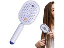 Escova De Cabelo Com Pente Vibratório Integrado