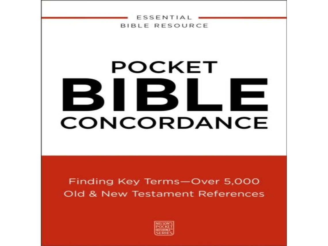 Livro Pocket Bible Concordance Finding Key Terms---Over 5000 Old and New Testament References de Zondervan (Inglês)