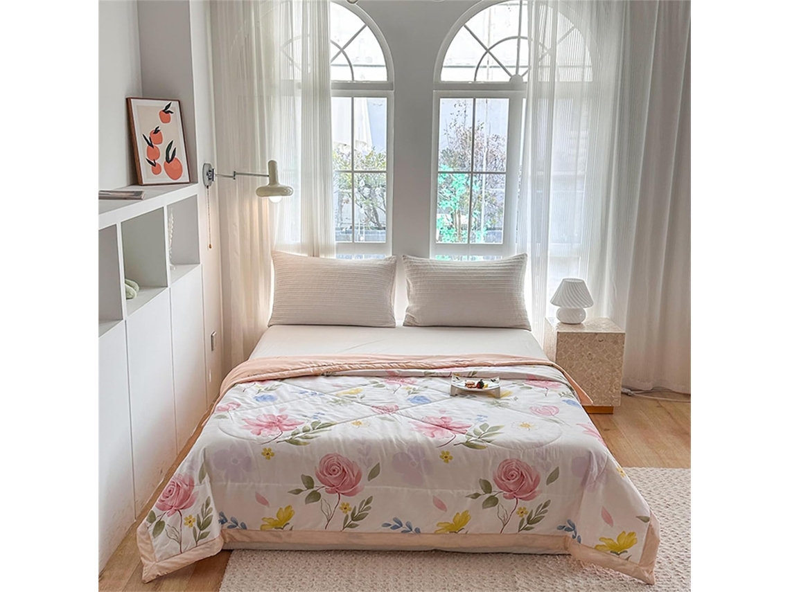 Colcha Acolchoada Fansu 2 5 Tog em Algodão Ideal para Ar Condicionado com Enchimento Sofá e Outras Comodidades