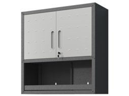 Armário de Parede de Metal com Porta Fechada, Prateleira e Gaveta 75×77×30cm MARCA