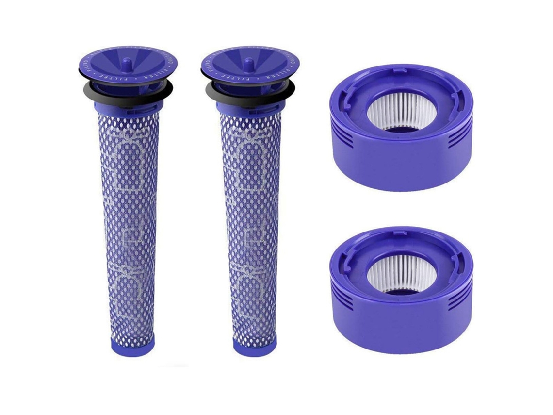 Pós substituição do filtro do motor hepa filtros kit para dyson v7/v8 animal absoluto aspirador sem fio substituir parte conjunto