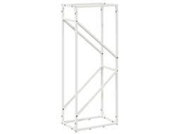 Firewood Rack, Firewood Racks Vidaxl Branco Aço (40 X 25 X 100 Cm)