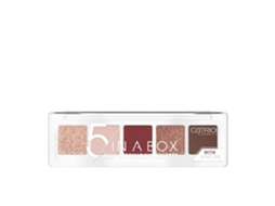 5 In A Box Mini Eyeshadow Palette #060-vivid Burgundy Look 4 4 g
