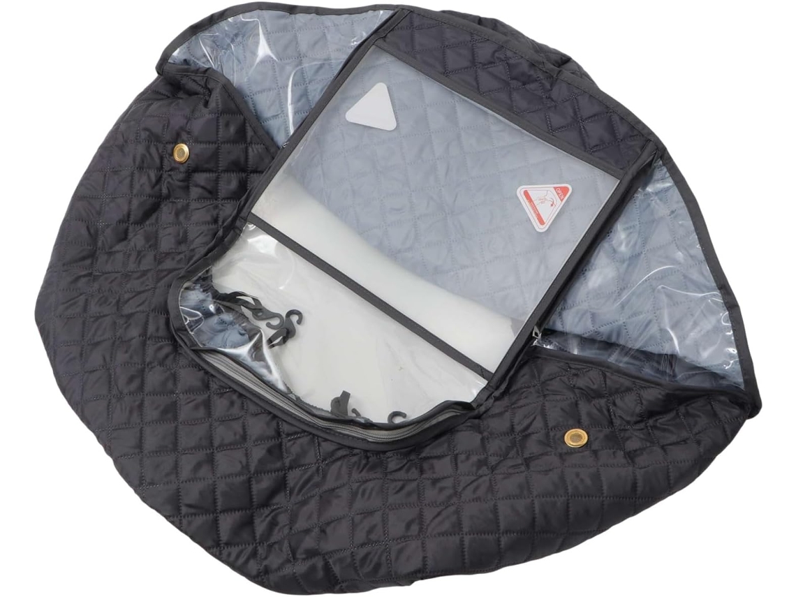 Capa de Chuva para Carrinho de Bebê, Proteção Impermeável e À Prova de Vento com Janela Transparente para CHABERLU