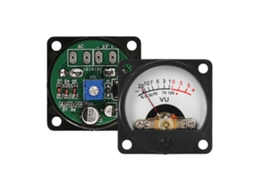 Laxiscreed Painel Vu Meter Com Retroiluminação Quente E Display Analógico De Decibéis