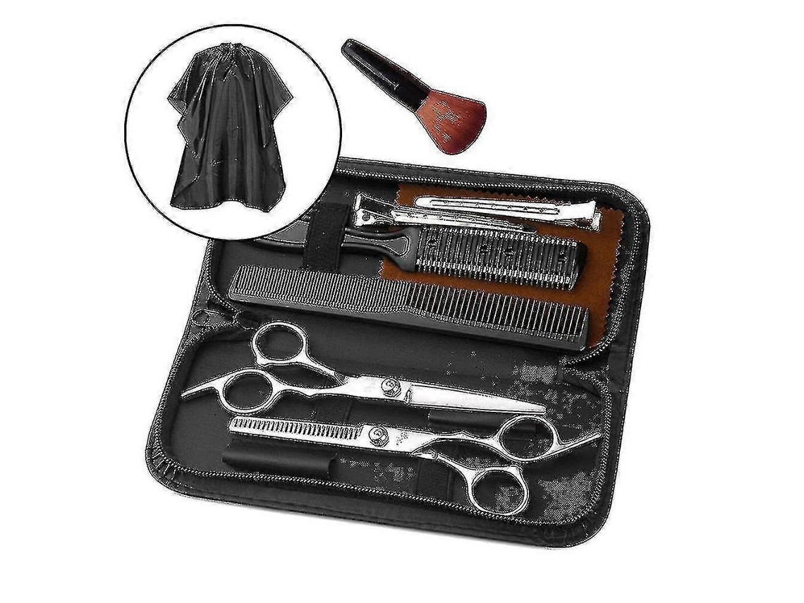 Kit De Tesouras Para Corte De Cabelo Profissional, Com Acessórios