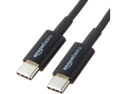 Cabo de Dados AMAZON (USB-C - 90 cm - Preto)
