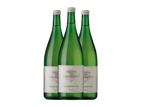 Espumante FREIHERR VON GLEICHENSTEIN Pinot Branco Seco Baden (1 L - 3 Unidades)