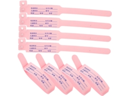 Uonlytech 100 - Pulseiras de Identificação Médica para Bebês, Confortáveis e Laváveis, em Papel Sintético PP