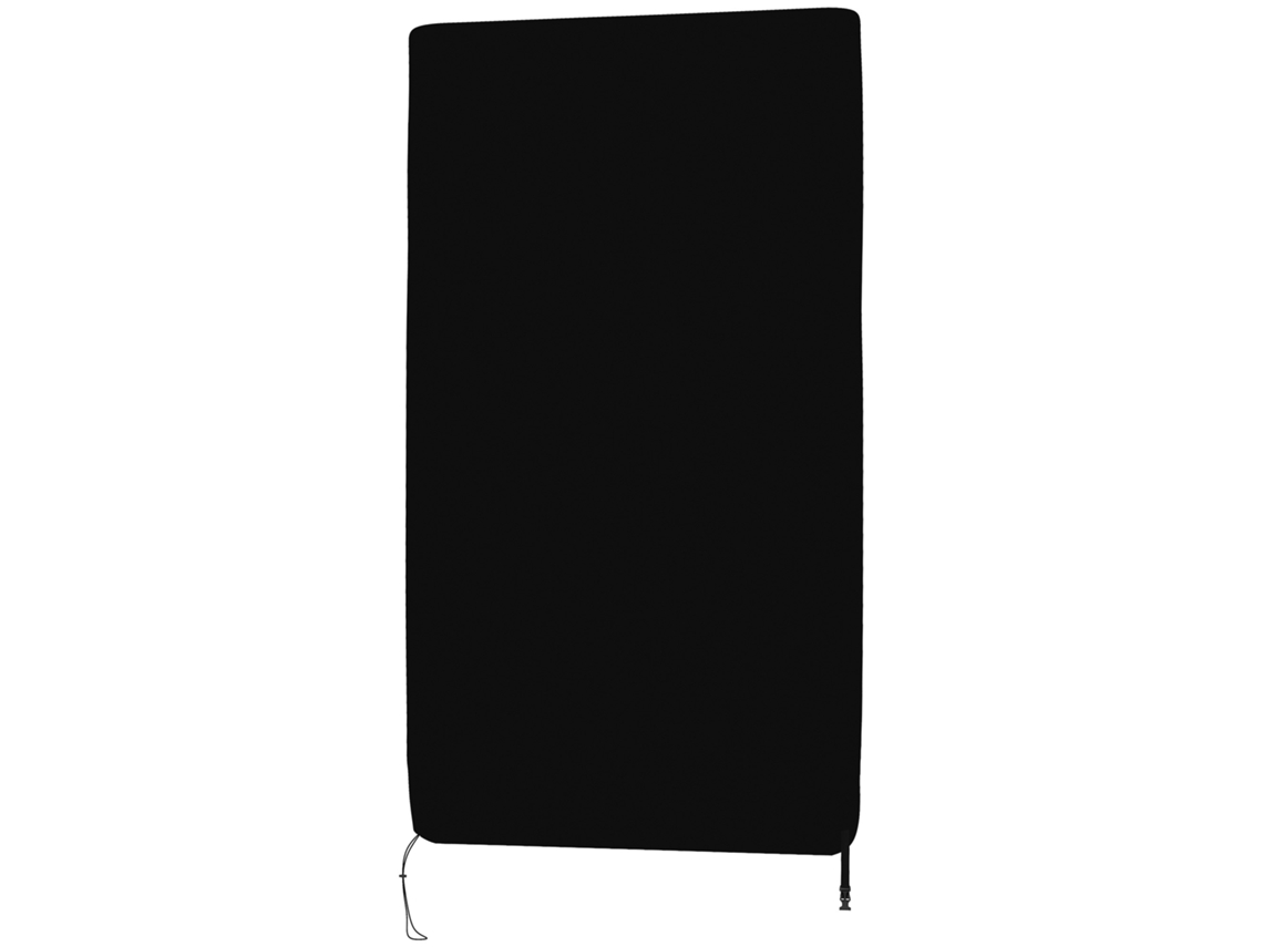 Capa Para Mesa De Ping Pong Com Fecho De Correr Anti-uv E Impermeável Para Interior E Exterior 275x153x5 Cm Preto