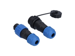 Conector De Cabo Aéreo: Soquetes De 1 A 7 Pinos, Conexão Forte, Resistência À Corrosão (4 Pinos: 250v 5a)