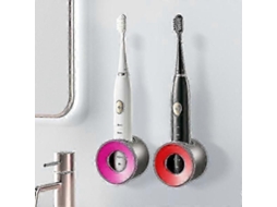 Suporte Para Escova De Dentes Elétrica, Autoadesivo, Sem Necessidade De Furar.
