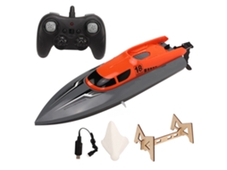 2026zentro-barco De Controle Remoto 2.4ghz Motor Duplo De Alta Velocidade 30km/h Impermeável Abs Para Piscina Rio