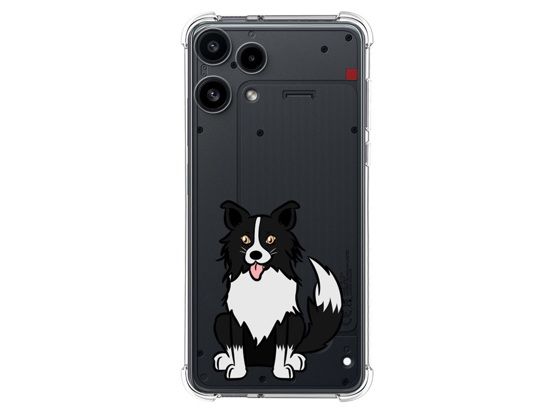 Capa Tumundosmartphone De Silicone À Prova De Choque Para Nothing Phone 3a Lite 5g Com Estampa De Cachorro 01 Desenho