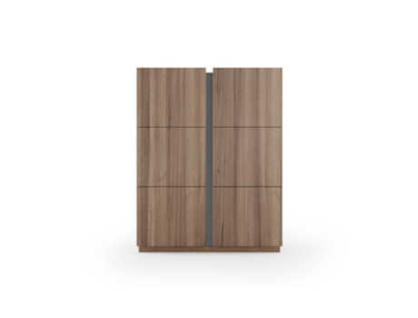 Sapateiro HERDASA Hessa Nogueira, Cinzento (90 x 95 x 35 cm)
