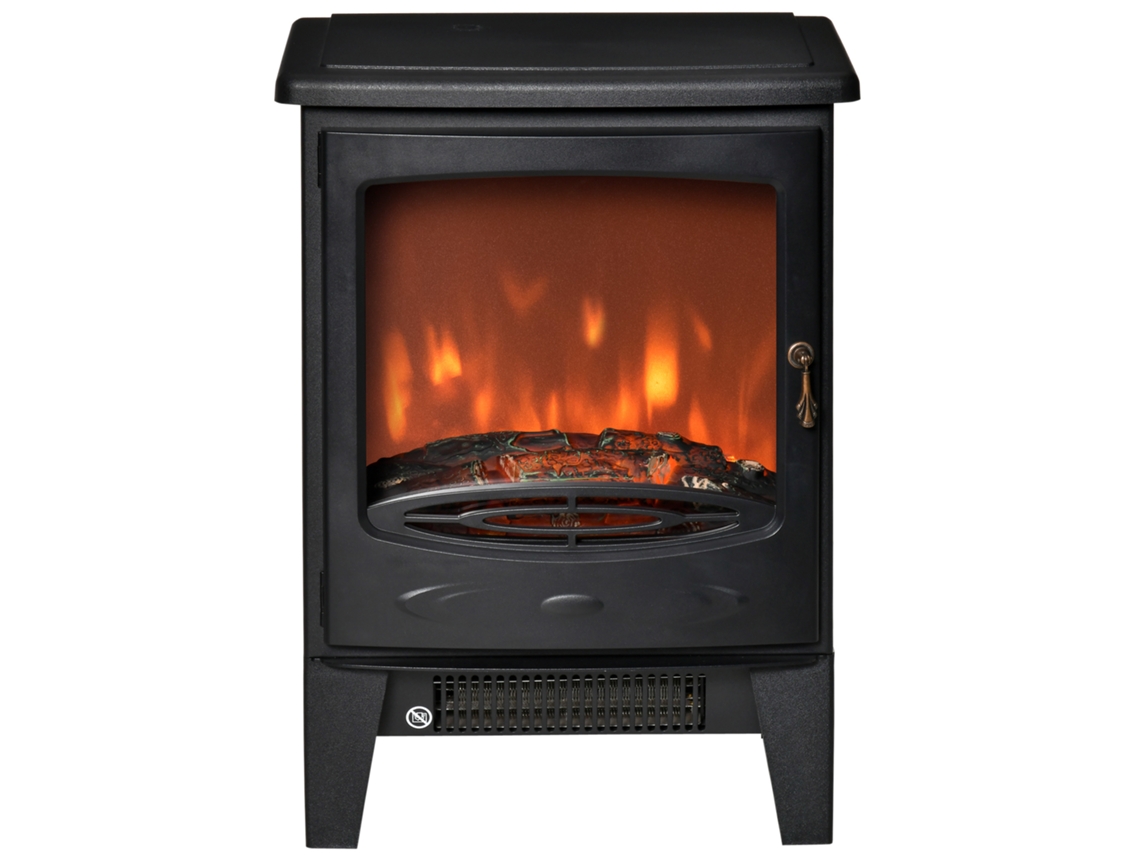 Led Elektrokamin Standkamin Mit Flammeneffekt 900/1800w Preto