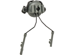 Valiclud Adaptateur Casque Rotatif Pour Rail De Casque Extérieur 19-21mm, Accessoire Gaming Vert En Alliage Et
