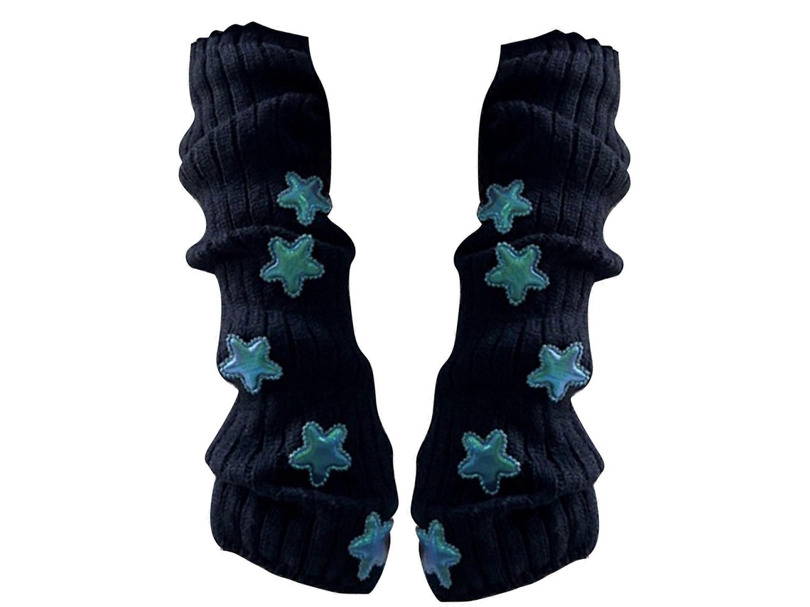 Luvas Femininas De Crochê Sem Dedos Com Punho Alongado, Modelo Meio Dedo, Com Orifício Para O Polegar, Ideais Para Manter O Corpo Aquecido. Acess