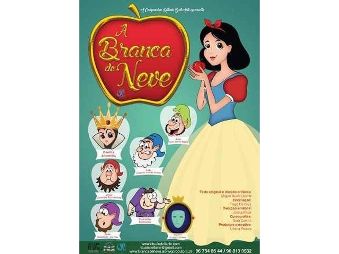 Bilhete MUSICAL BRANCA DE NEVE|LEIRIA