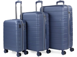 Conjunto de Malas de Viagem JASLEN 171200 Azul (140 L)