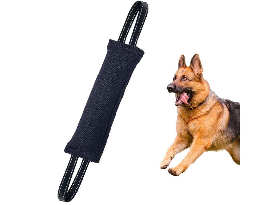 Brinquedo De Treinamento Para Cães, Resistentes.para Cabo De Guerra Filhotes Aliviar A Dentição Henten Home Preto