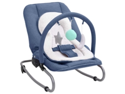 Baby Bouncer, Baby Bouncers Vidaxl Azul Aço
