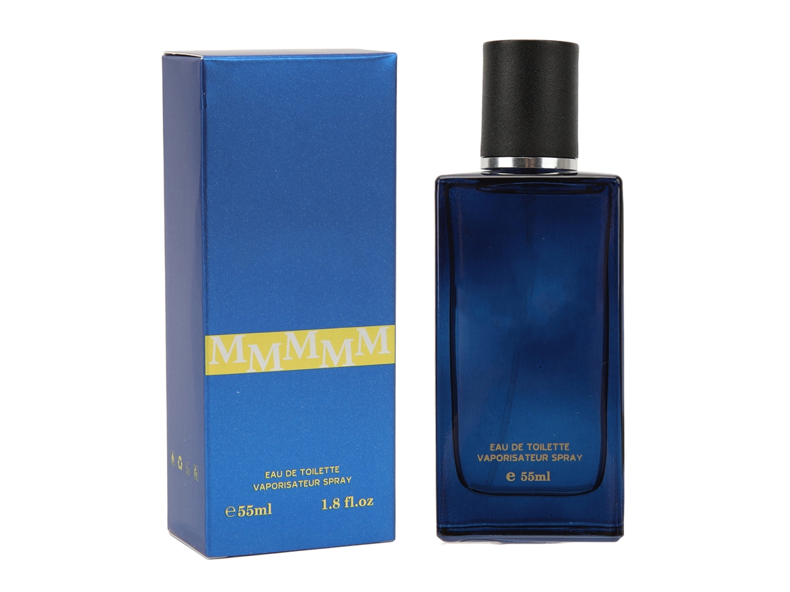 Perfume Hombre 55ml Colonia De Fragrância Woody Leve E Duradoura Para Encontros Azul
