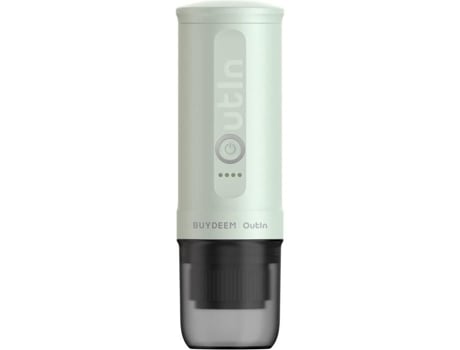Máquina De Espresso Buydeem Nano Elétrica Portátil Com Café Moído E Cápsulas Usb C Verde Confortável
