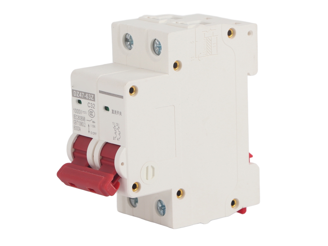 Interruptor de Circuito Miniatura 2p 1000v 32a para Sistema Solar Pv | S/MARCA